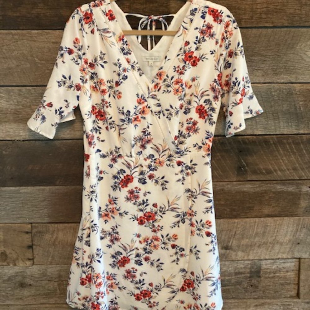 Beautiful floral spring dress
